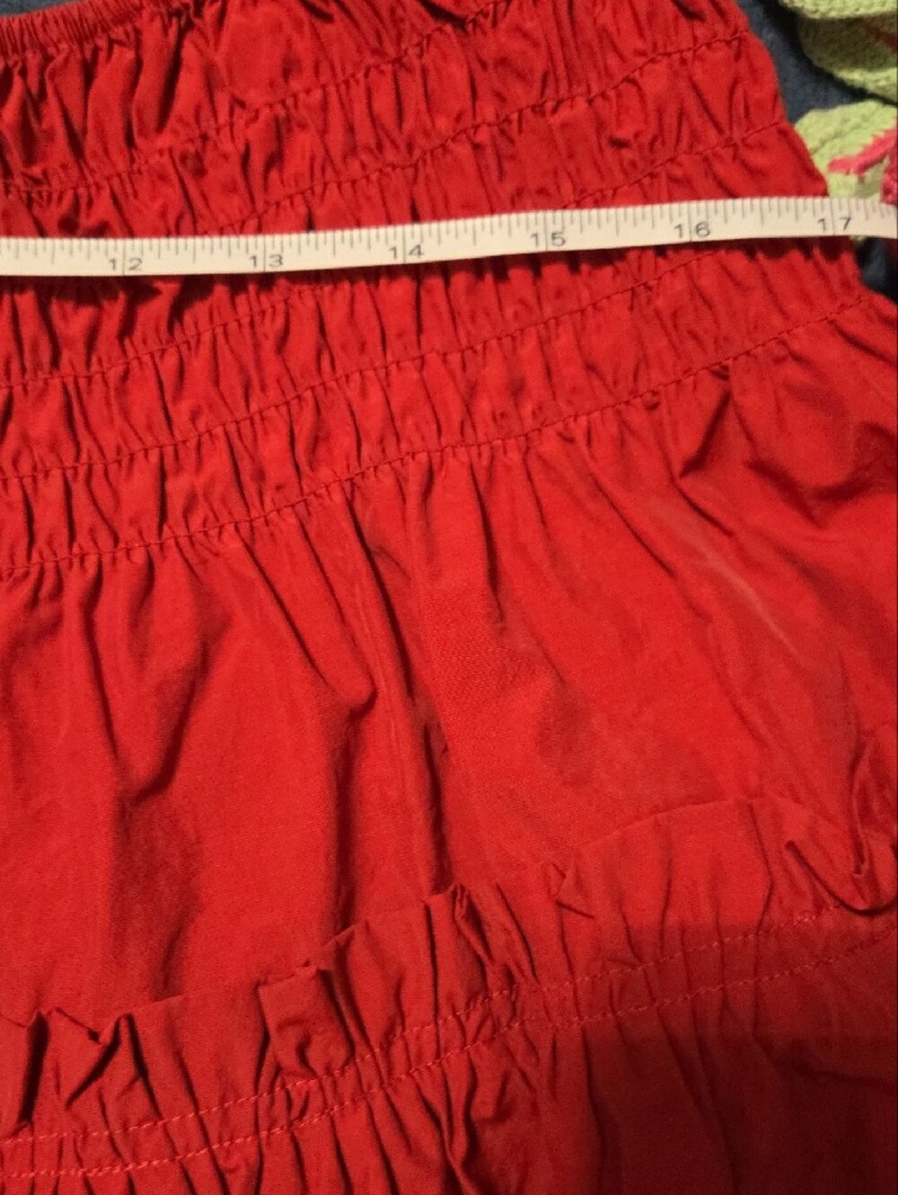 Anthropologie Red Maxi Skirt - Picture 8 of 8